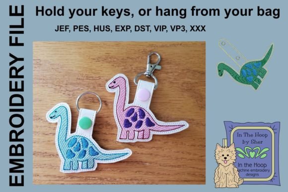 Dinosaur Key Fob