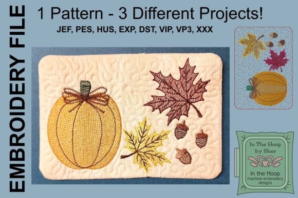 Fall Harvest Mug Rug