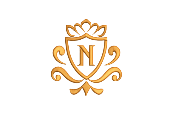 Monogram Letter N
