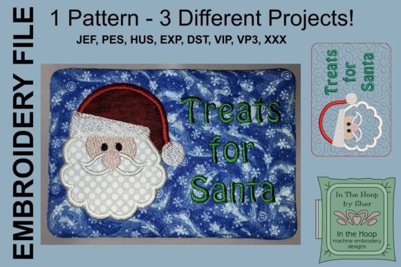 Treats for Santa Mug Rug
